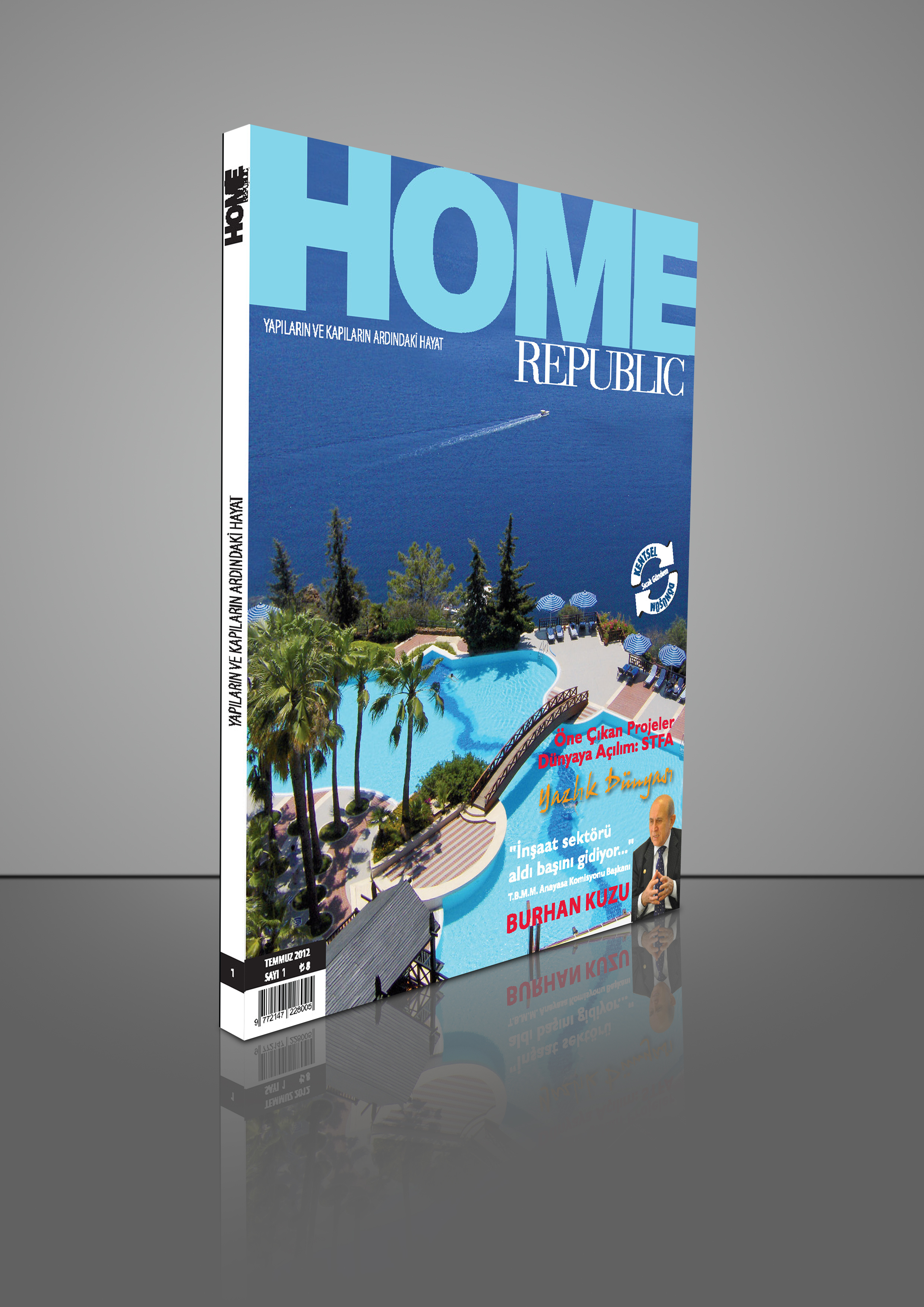 Yapı Dünyasının Farklı Dergisi Home Republic